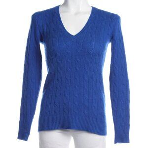 Ralph Lauren Women's Cashmere Cable-Knit V-Neck Sweater
